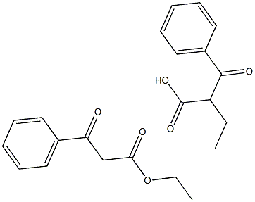 BENZOYLACETIC ACID ETHYL ESTER (ETHYL BENZOYLACETATE) Struktur