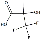 2-HYDROXY-2-METHYL-3,3,3-TRIFLUOROPROPIONIC ACID Struktur