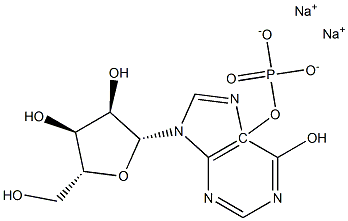 DISODIUM INOSINE-5-MONOPHOSPHATE - FOOD GRADE Struktur