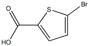 2-BROMOTHIOPHENE-5-CARBOXYLIC ACID Struktur