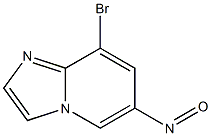 8-BROMO-6-NITROH-IMIDAZO[1,2-A]PYRIDINE Struktur