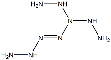 trihydrazino-s-triazene Struktur