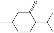 3-p-menthanone Struktur