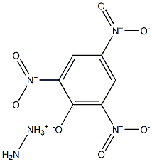 hydrazinium picrate Struktur