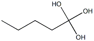 orthovaleric acid Struktur