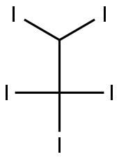 pentaiodoethane Struktur