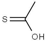 thiacetic O-acid Struktur