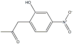 2-HYDROXY-4-NITROPHENYLACETONE Structure