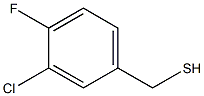 3-CHLORO-4-FLUOROBENZYL MERCAPTAN 97% Struktur