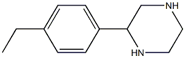 2-(4-ETHYLPHENYL)PIPERAZINE, 95+% Struktur