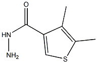 4,5-DIMETHYLTHIOPHENE-3-CARBOHYDRAZIDE Struktur