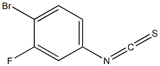 4-BROMO-3-FLUOROPHENYLISOTHIOCYANATE 97% Struktur