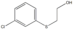 3-CHLOROPHENYLTHIOETHANOL 98% Struktur