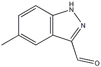 5-METHYL-1H-INDAZOLE-3-CARBALDEHYDE, 95+% Struktur