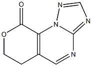 6,7-DIHYDRO-9H-PYRANO[4,3-E][1,2,4]TRIAZOLO[1,5-A]PYRIMIDIN-9-ONE Struktur