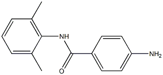 4-AMINO-N-(2,6-DIMETHYLPHENYL)BENZAMIDE Struktur