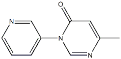 3-(3-PYRIDYL)-6-METHYL-PYRIMID-4-ONE Struktur