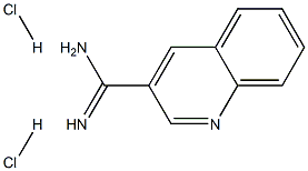 Quinoline-3-carboxamidine 2HCl Struktur