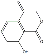 METHYL 2-HYDROXYL-6-VINYL-BENZOATE Struktur