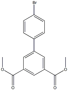 DIMETHYL 5-(4-BROMOPHENYL)ISOPHTHALATE Struktur