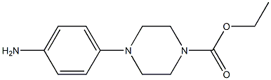 (1-CARBETHOXY )-4-(4-AMINOPHENYL) PIPERAZINE Struktur