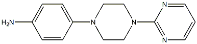 1-(2-PYRIMIDYL)-4-(4-AMINOPHENYL )PIPERAZINE Struktur