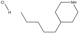 4-Pentypiperidine Hydrochloride Struktur