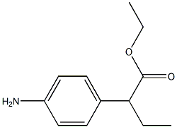 2-(4-AMINOPHENYL)BUTANOIC ACID ETHYL ESTER Struktur