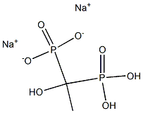 DISODIUM SALT OF 1-HYDROXY ETHYLIDENE-1,1-DIPHOSPHONIC ACID Struktur