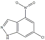 6-CHLORO-4-NITROINDAZOLE Struktur