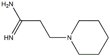 3-PIPERIDIN-1-YL-PROPIONAMIDINE Struktur