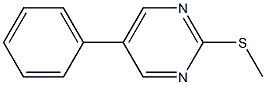 2-(methylthio)-5-phenylpyrimidine Struktur