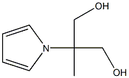 2-methyl-2-(1H-pyrrol-1-yl)propane-1,3-diol Struktur