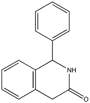 1-phenyl-1,2,3,4-tetrahydroisoquinolin-3-one Struktur