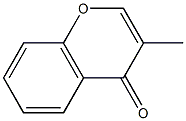 3-methyl-4H-chromen-4-one Struktur