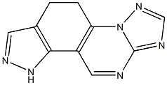 6,9-dihydro-5H-pyrazolo[3,4-f][1,2,4]triazolo[1,5-a]quinazoline Struktur