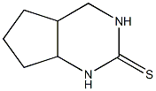 perhydrocyclopenta[d]pyrimidine-2-thione Struktur