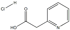 pyridin-2-ylacetic acid hydrochloride Struktur