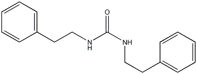 N,N'-diphenethylurea Struktur