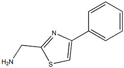 (4-phenyl-1,3-thiazol-2-yl)methylamine Struktur