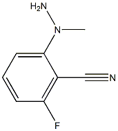 N-(2-Cyano-3-fluorophenyl)-N-methylhydrazine Struktur