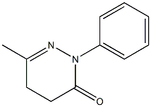 6-methyl-2-phenyl-2,3,4,5-tetrahydropyridazin-3-one Struktur