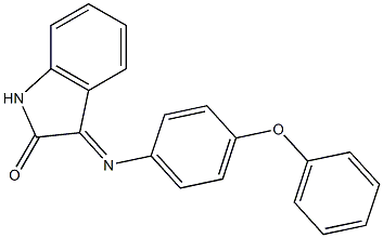 3-[(4-phenoxyphenyl)imino]-1H-indol-2-one Struktur