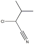 2-chloro-3-methylbutanenitrile Struktur