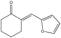 (2E)-2-(2-furylmethylene)cyclohexanone Struktur