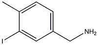 (3-iodo-4-methylphenyl)methanamine Struktur