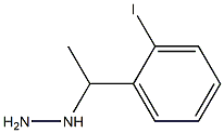 1-(1-(2-iodophenyl)ethyl)hydrazine Struktur