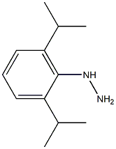 1-(2,6-diisopropylphenyl)hydrazine Struktur