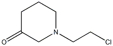 1-(2-chloroethyl)piperidin-3-one Struktur