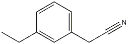 2-(3-ethylphenyl)acetonitrile Struktur